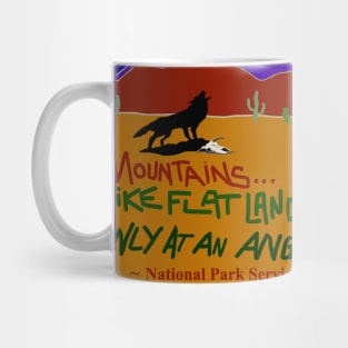 Mountains - Like Flat Land, Only at an Angle Mug